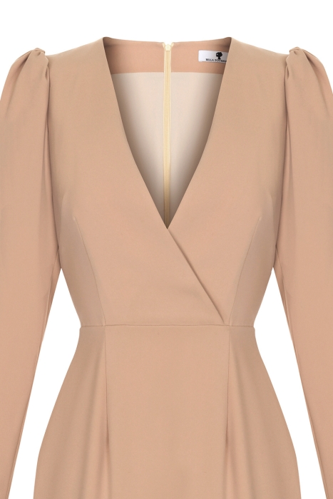 Платье "Трамп" песочное