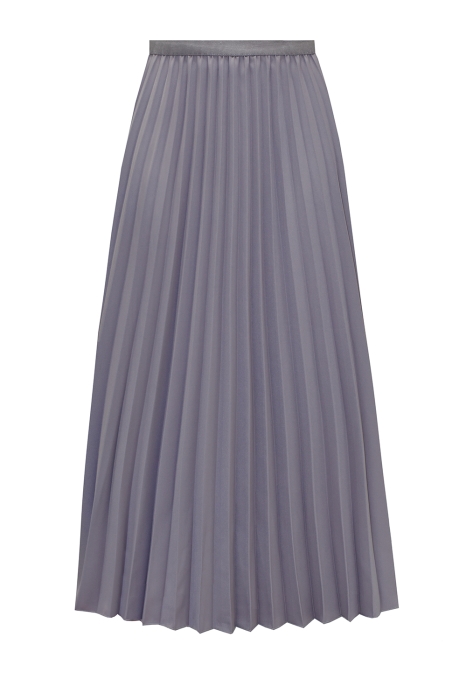 Юбка "плиссе" лавандовая, миди (длина 80 см)
