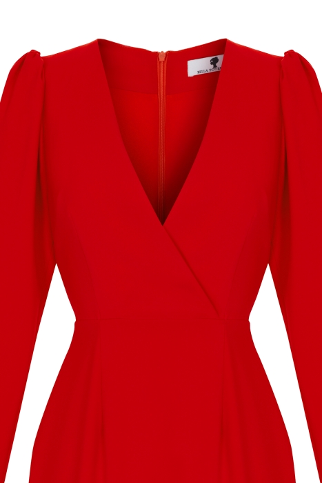Платье "Трамп" красное NEW