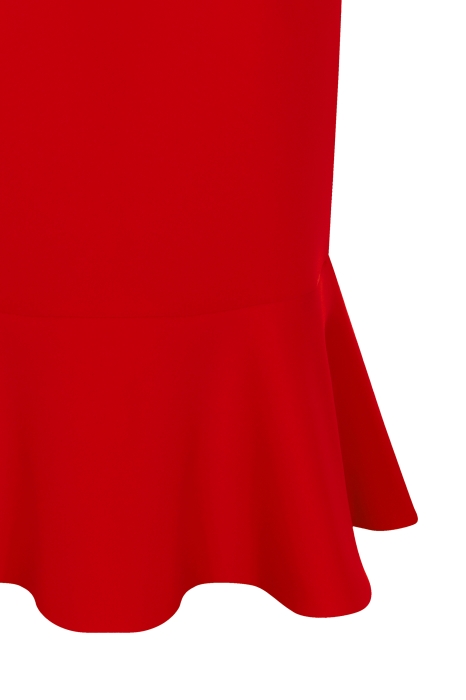 Платье "Трамп" красное NEW