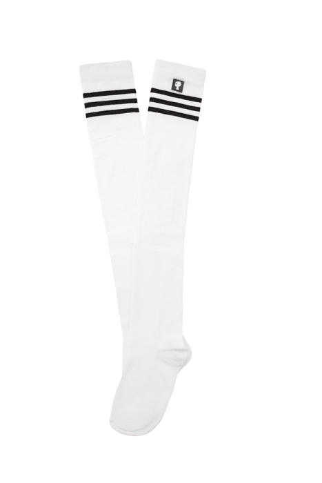 Гольфы "Полоски" белые