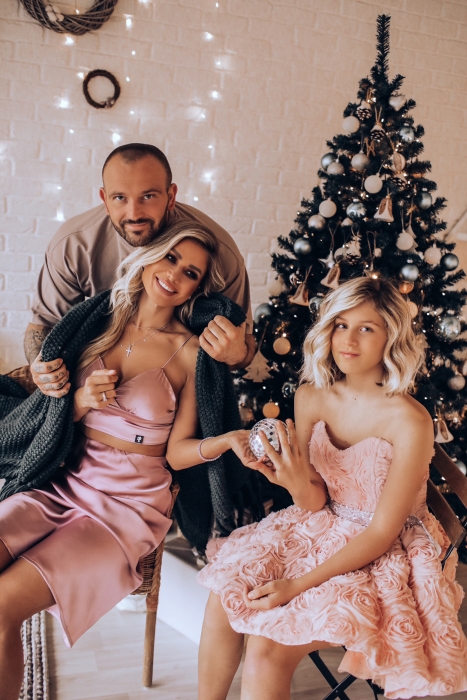 Юбка "Мисси" пудровая