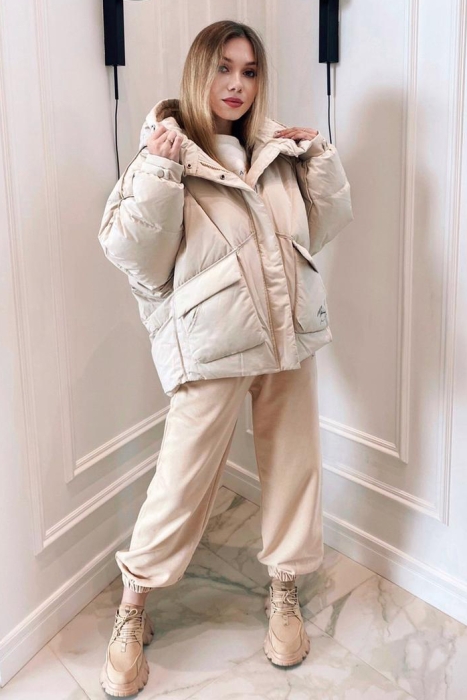 Кроссовки SS21 бежевые