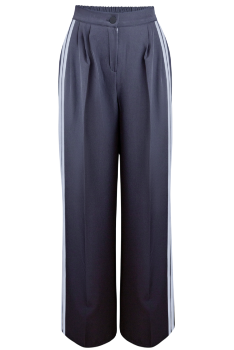 Костюм "Мерфи" серый (графит), с лампасами + брошь