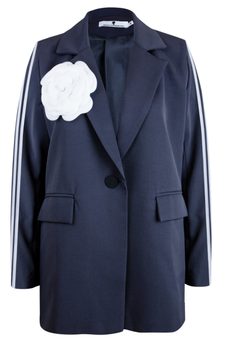 Костюм "Мерфи" серый (графит), с лампасами + брошь