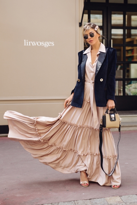 Платье "New Марика" нюдовое