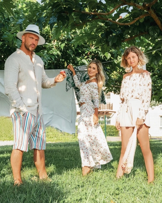 Костюм "Элана" молочный