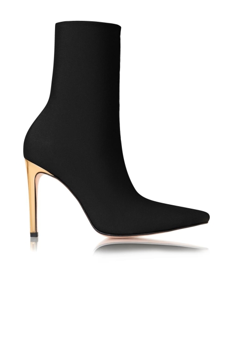 Ботильоны "SS-18" бифлекс черные