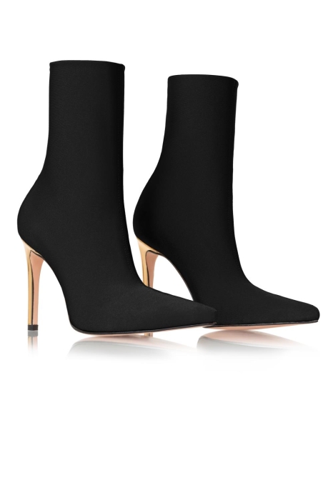 Ботильоны "SS-18" бифлекс черные