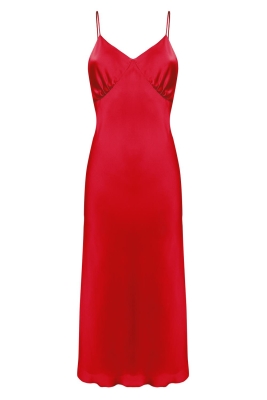 Комбинация "Жюли" красная, миди