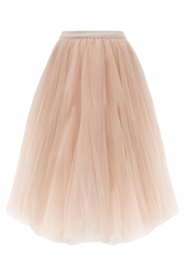 Юбка - пачка "Ирис" нюдовая, фатин, пышная