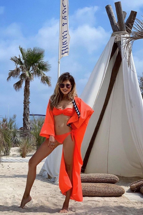 Накидка "Китен" фуксия