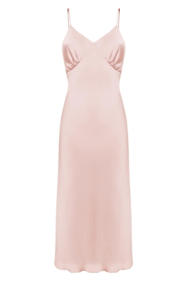 Комбинация "Жюли" нюдовая, миди