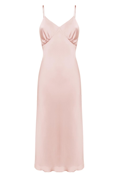 Комбинация "Жюли" нюдовая, миди