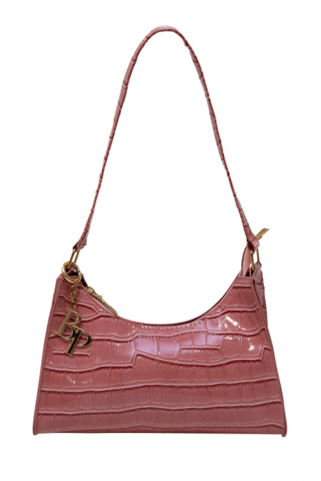 Сумка "Кейти" розовая, эко-кожа