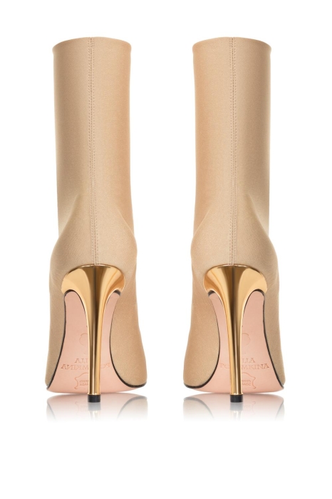 Ботильоны "SS-18" бифлекс нюдовые