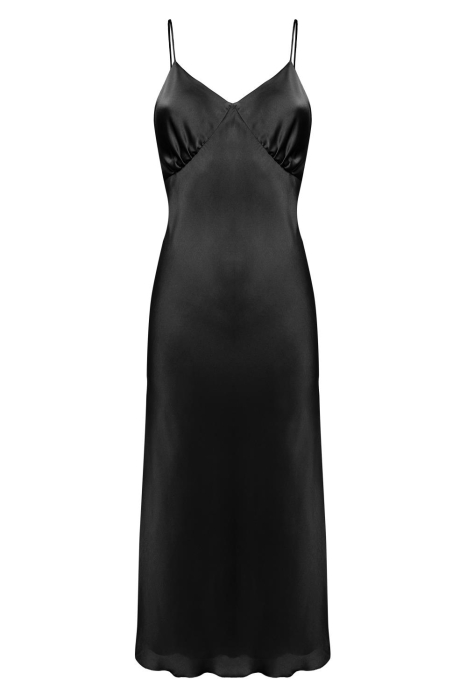 Комбинация "Жюли" черная, миди