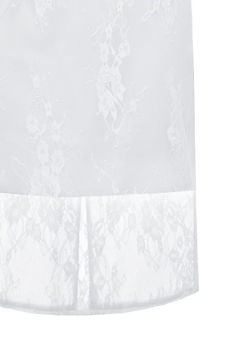 Платье "Новэлла" белое, миди, кружево
