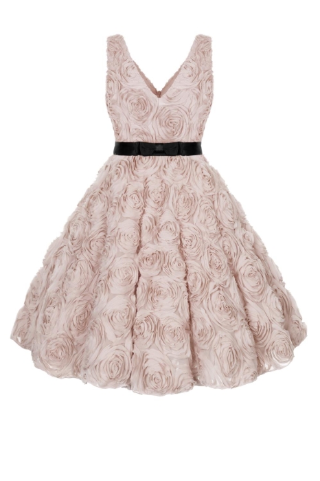 Платье "Ассоль" миди, нюдовое