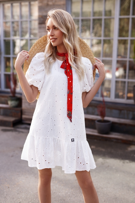 Платье "Илона" белое, РОСТ 165