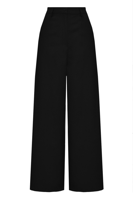 Брюки "Вильям" черные, палаццо