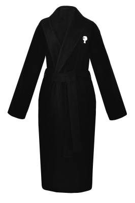 Халат "ЛОГО" черный