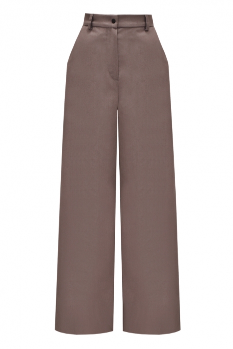 Брюки "Велес" какао, палаццо