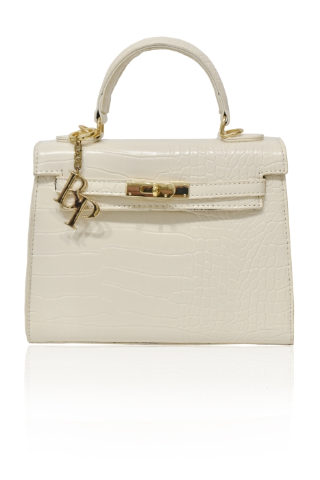 Сумка "Идель" светло-бежевая, эко-кожа