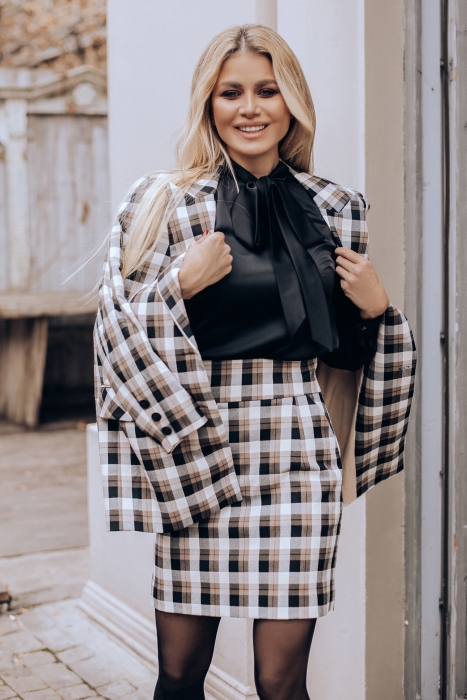 Блуза "Молтри" черная