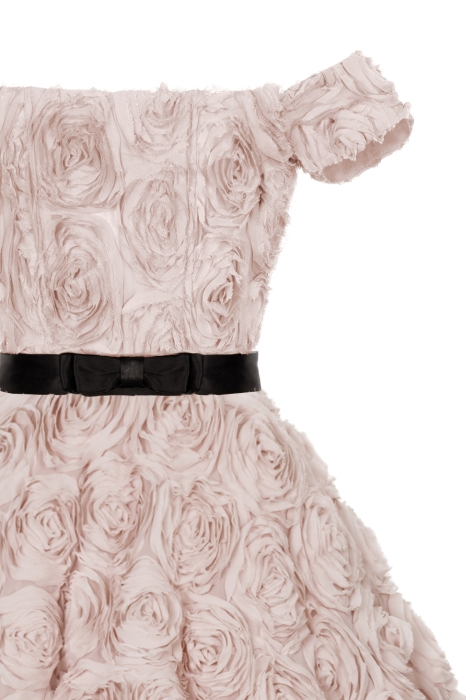 Платье "Эстер" мини, нюдовое