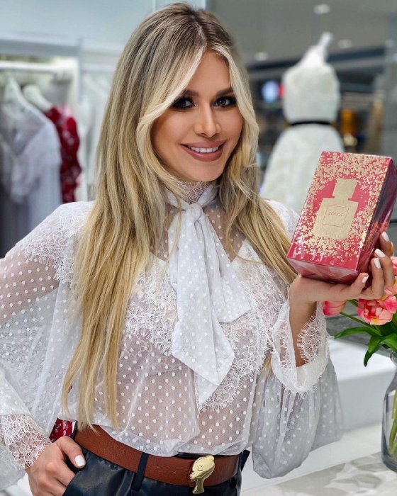 Блуза "Ренни" белая, фатин