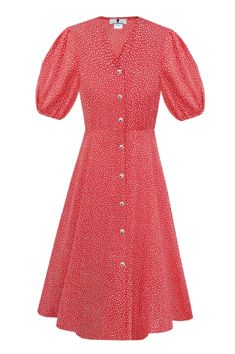 Платье "Эбби" красное, РОСТ 165