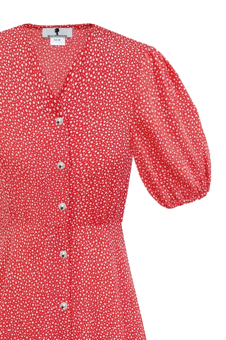 Платье "Эбби" красное, РОСТ 165