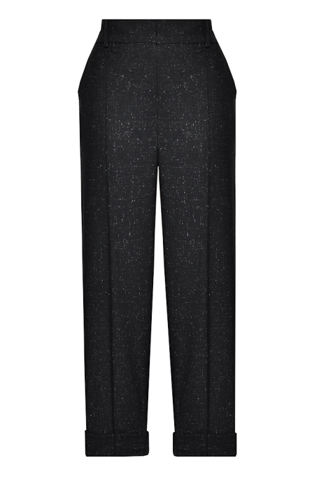 Брюки "Сеута" черные с люрексом