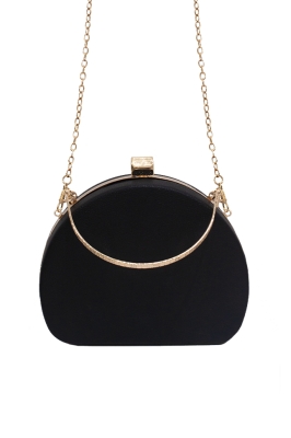 Сумка "клатч" черный, эко-кожа