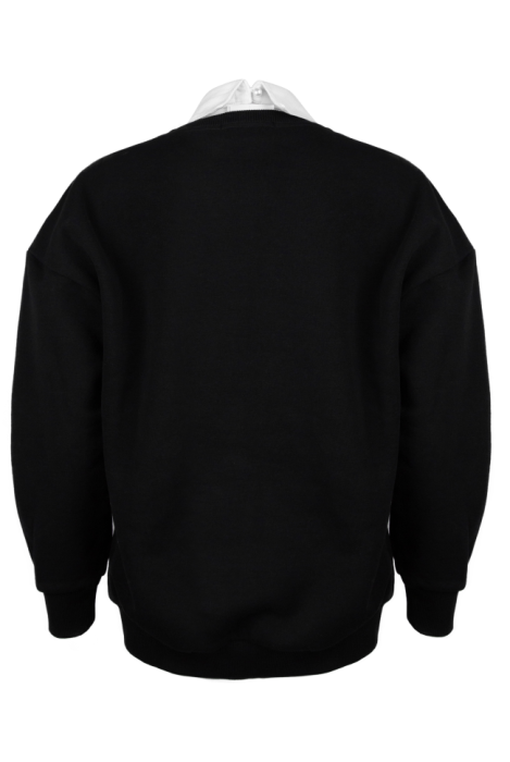 Свитшот "Богиня" черный