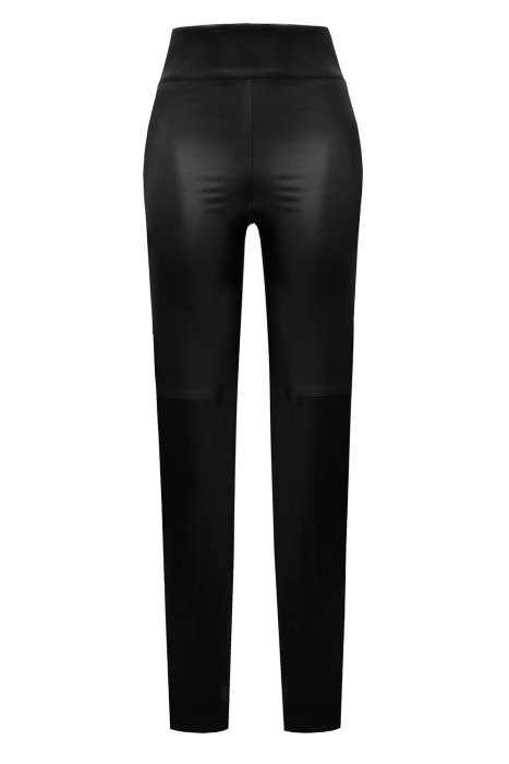 Лосины "Реджи" черные, утепленные