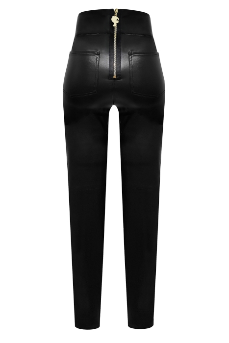 Лосины "Реджи" черные, утепленные