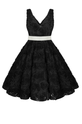 Платье "Ассоль" миди, черное