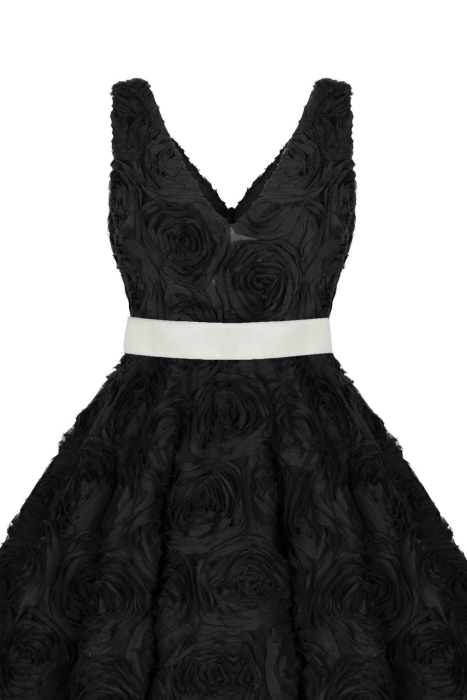 Платье "Ассоль" миди, черное