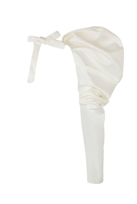 Рукав "Амбрэ" Молочно-Бежевый , Атласный 