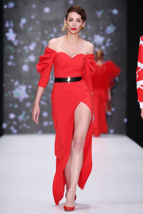 Платье "Эльзи" красное