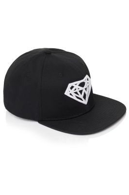 Снэпбэк черный, бриллиант