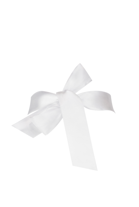 Брошь - чокер "Камелия" белая