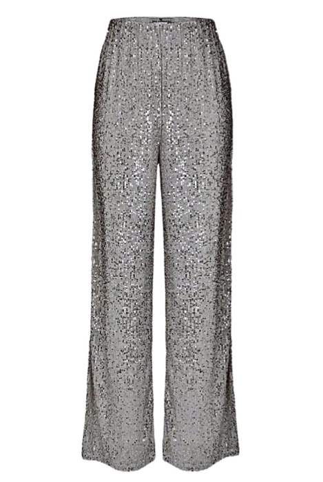 Брюки "Эрлис" серые, серебристые  пайетки