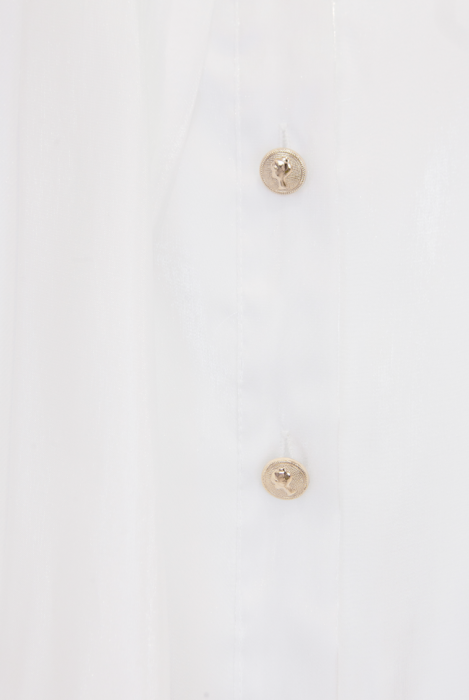 Платье "Аливия" Органза ,Перламутр с Бантом (Молочный)