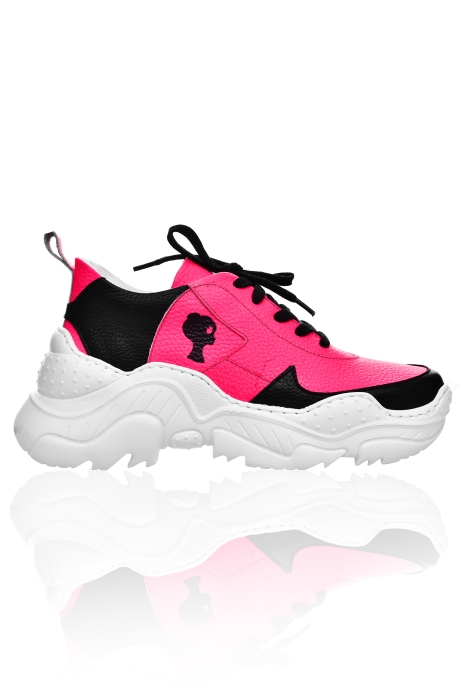 Кроссовки "SS 19" розовые флотер, лого