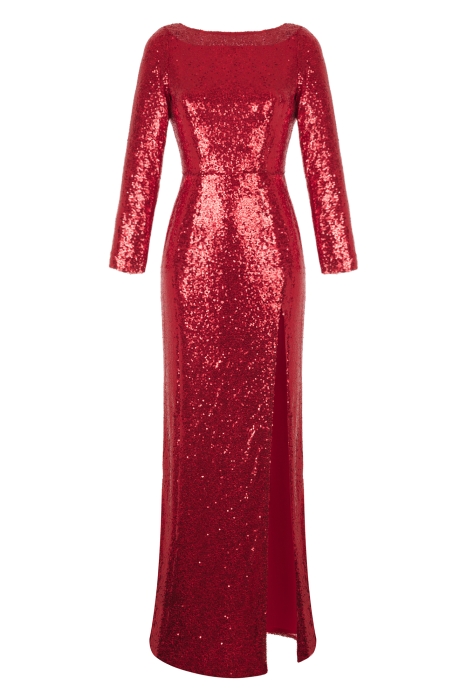Платье "Джипси" красное, пайетки