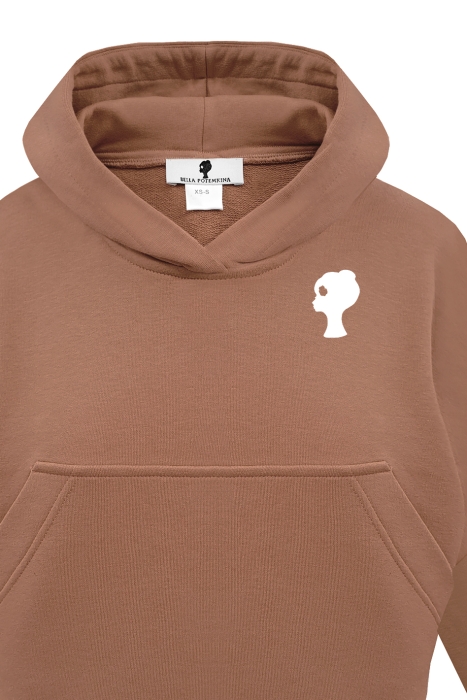 Худи "Элиза" шоколадное