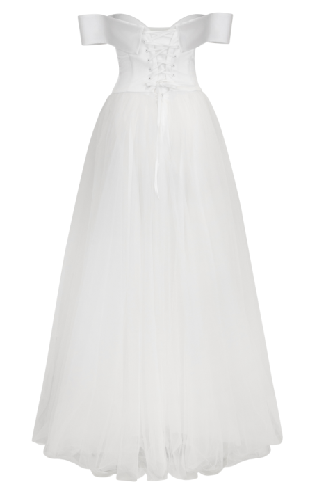 Платье - пачка "Лакруа" , Фатин Белое